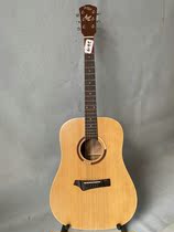 41 inch folk guitar face single rose wood fingerboard spruce peach blossom heart original factory tail list