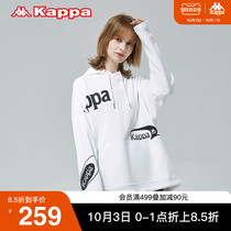 Kappa Capa shoulder sweatshirt womens sports jacket print pullover loose long sleeve top