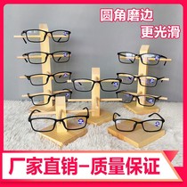 Spectacle frame holder solid wood glasses display frame glasses shop storage rack display decoration props sun glasses sunglasses