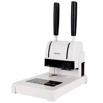Deli 3888 binding machine Financial certificate wireless accounting Manual punching machine Hot melt riveting pipe certificate binding machine