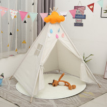 Indian childrens tent cotton cloth indoor game house Photo building photography tent baby toy room props tent