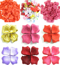 Simulation rose petals romantic hand throw Flower Flower Flower non-woven wedding scene birthday outdoor wedding Hotel KTV