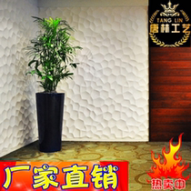  Three-dimensional wave board interior decoration board TV background advertising wall PVC modeling corrugated custom 3D decoration materials