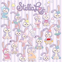 Cartoon pattern luggage stickers star delulu girls creative cute computer stickers mobile phone decoration stickers waterproof