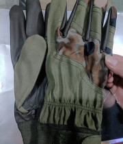 Winter plus velvet warm velvet gloves riding five fingers 03 inner gloves de-spotted camouflage gloves 03 gloves plus Velvet