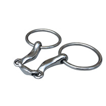  Equestrian supplies Stainless steel horse mouth armature 11 5 cm British mouth armature O-shaped horse rank Harness Horse chew