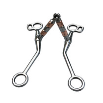 13cm horse rank stainless steel equestrian supplies horse chew western horse mouth armature western bit