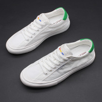 2020 new mens shoes trendy low help summer small white shoes casual sports board shoes mens breathable 100 lap sails cloth shoes