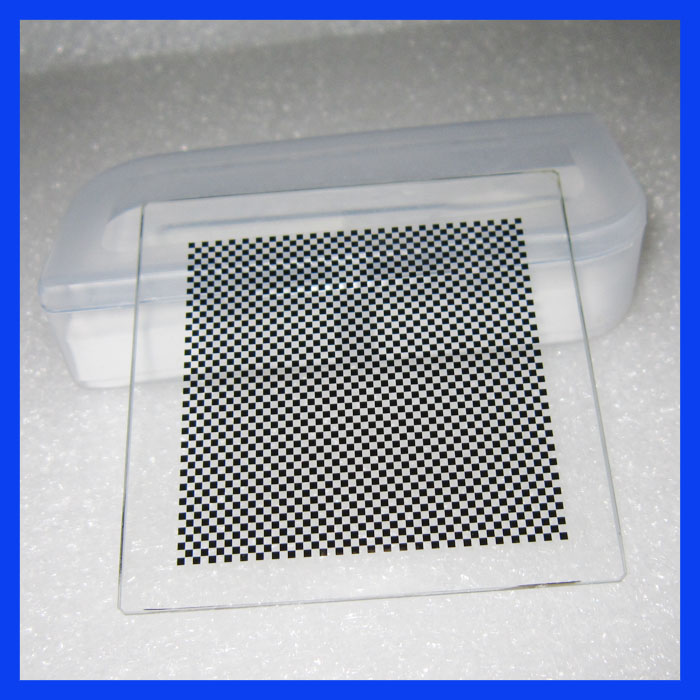 CCD camera calibration board 30X30 square 0.25X0.25 checkerboard calibration block