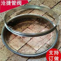 Supply steel pipe guard pipe end guard groove guard steel ring