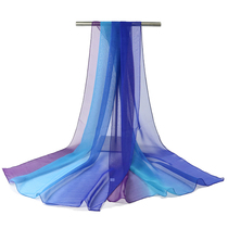 Form Liturgy Mentor Training Model Show Skyline Pure Dance Artificial Examination Elegant Scarf Gradually Colored