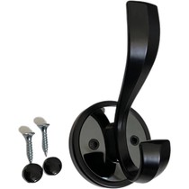Clothes hook black European style entrance wardrobe shoe cabinet bathroom hook single clothes coat hook wall hanging wall