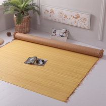 Double-sided mat semi-finished ceiling wall decoration materials Bamboo mat wallpaper sweat steaming room decoration materials