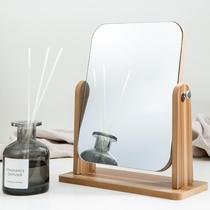 Desktop makeup mirror desktop home small student dormitory bedroom large portable vertical simple Man Special