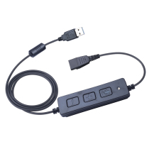 White En U12 Tepolant interface USBQD Line call center Talk flight attendant headphone customer service headphone ear wheat use