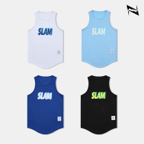 Sports basketball vests for men and women Summer American fitness basketball canoes sleeveless sweat-absorbing quick-drying tide slam print print