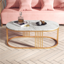 Nordic living room Dali outdoor table and chair set Stone coffee table Modern simple small apartment small tea table sofa oval