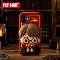 POPMART Bubble Mart Harry Potter Silicone Phone Case iPhone12 Series Phone Case Surrounding Gift