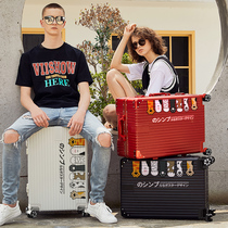 Suitcase Female net red ins travel male trolley case 28 Japanese new password suitcase small 20 inch 24 students