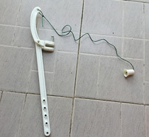 Squatting toilet high water tank tie rod accessories plastic water tank old rope pull rod ceramic water tank tie rod 1 2 inch