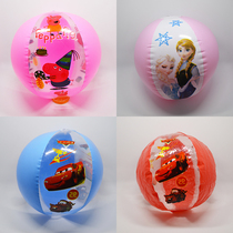 2021 new children inflatable water polo swimming ball summer water ball cute beach game ball boys and girls supplies