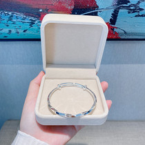 999 Sterling Silver Bracelet Female Advanced Feeling Minor ins Practical Gift for Girlfriends and Girlfriends