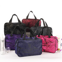 Plain camouflage men wash bag travel storage waterproof bag hand bath bag large capacity bath bag female bath bag