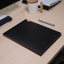 PIPI Office information insert book A4 folder book Business file book Simple music book black and white 48 pocket book