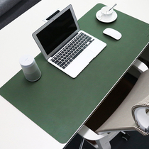 BuBM Notebook Mouse Pad Oversized Women Ins Wind Computer Keyboard Mat Waterproof Desk Mat Small PU Student Learning Table Mat Desktop Stain Resistant Tasteless Anti-Slip Custom Cut Table Mat Brief