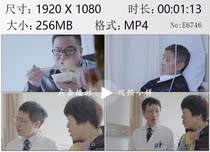 Patients family Ward simple meal doctors ward instructions condition and treatment plan high-definition video material