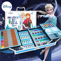 Aisha watercolor pen set childrens ice and snow color Aisha brush primary school students can wash Aisha Princess color pen