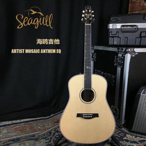 Seagull Guitar ARTIST MOSAIC EQ Studio Natural Artist Full single Electric Box