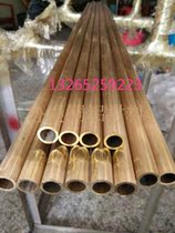 H59 brass wall thickness tube H65 precision brass thin tube surface straight line mesh twill custom 33*20mm