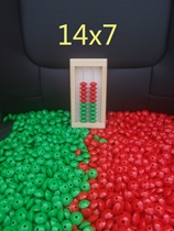 55 points 10 intelligent learning tools double file 10 beads double color ten beads double row 20 beads children calculation frame calculator