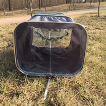 Anti-hanging fish protection gluing colorful Fisherman square fish fishing case fishing protection nylon thread fishing for fishing and painting fishing