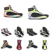 Dikai day-key professional squat shoes hard pull weightlifting training gym indoor sports bodybuilding high top