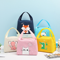 Bento bag insulated handbag to work large capacity lunch box bag with rice bag bag Primary School aluminum foil lunch bag