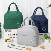 Waterproof insulation package simple commuter lunch with lunch pack aluminum foil pure color pocket out camping handbag