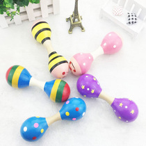Baby sand hammer children early education Music Percussion instrument sand ball children rattle grasp Chase Chase training toy