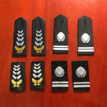 New security sign clothing accessories hanging arm kit with badge number black shoulder card sleeve to defend guard duty