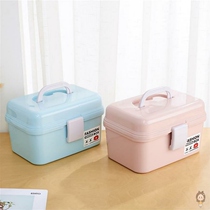 Practical card issuing box flip knife tool box empty box collection type insect-proof storage box pedicure cover material