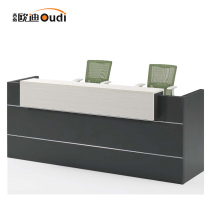 Front desk reception reception desk welcome counter bar with cabinet computer counter bar desk office desk customized simple modern