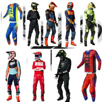 2021 mountain motorcycle off-road riding suit suit off-road long-sleeved racing downhill riding suit pants fall-proof