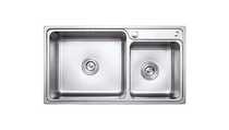 Jiumu stainless steel double sink