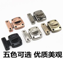 Lock alloy Bolt-free door lock inner door lock bolt anti-theft toilet door buckle bedroom lock buckle push-pull door latch