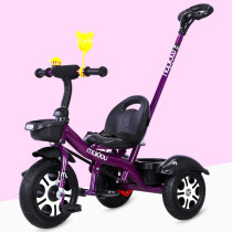Male and female children pedal tricycle can push the baby car to sit on the child stroller toy 1-2-3-5 years old