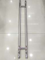 304 stainless steel glass large door handle modern Central European style wooden door handle push-pull door