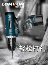 Longyun 25V lithium electric drill two-speed rechargeable drill pistol drill multi-function household electric screwdriver electric screwdriver electric turn
