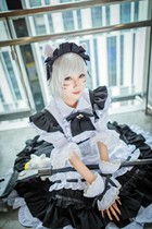 Final Fantasy XIV FF14 maid dress Deacon suit COSPLAY custom