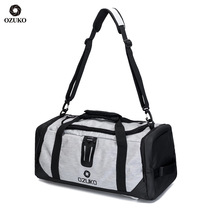 ozuko new travel bag outdoor luggage backpack large capacity leisure Oxford cloth bag shoulder portable shoulder bag